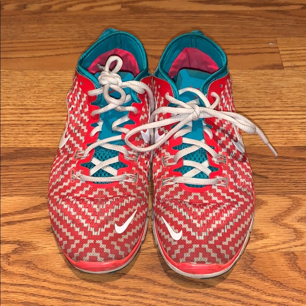 Nike Free 5.0 TR Fit 4 Printed Running Shoes